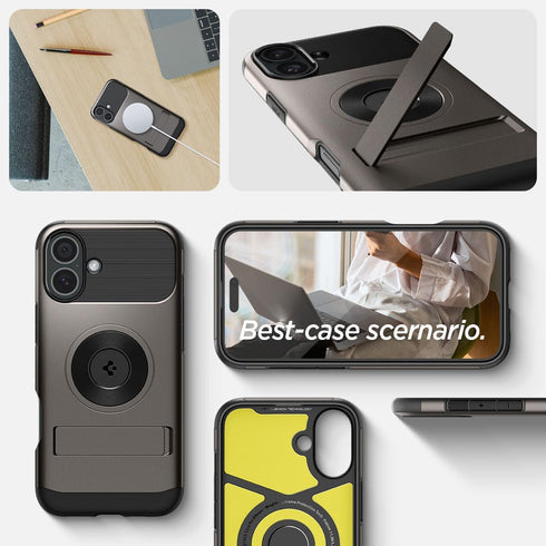 Spigen iPhone 16 PLUS Case Slim Armor MAGFIT